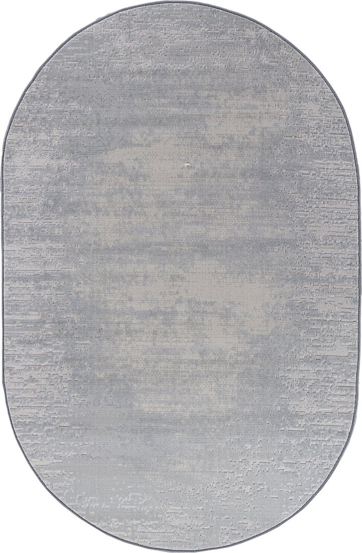 Ковер для жилой комнаты Merinos Cuba F270-OVAL-BLUE (3х4)