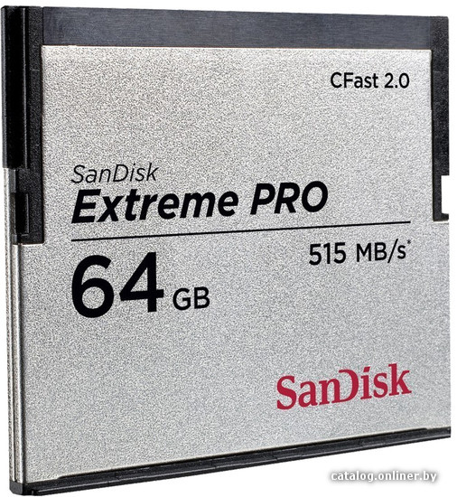 Карта памяти SanDisk Extreme PRO CFast 2.0 64GB [SDCFSP-064G-G46B]