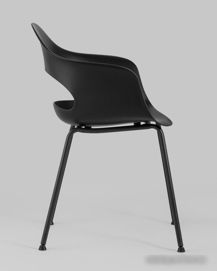 Стул с подлокотниками Stool Group Lady (черный)