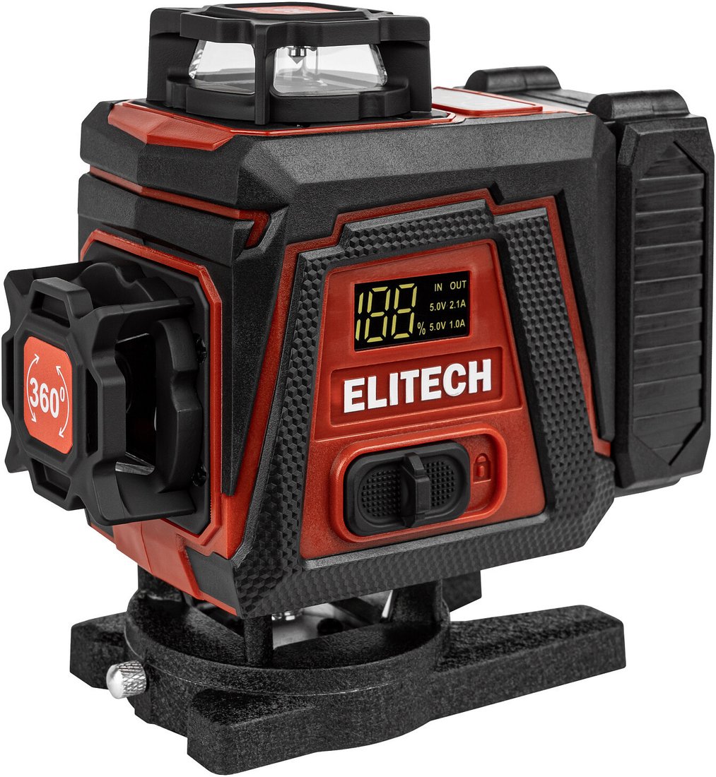Лазерный нивелир ELITECH ЛН 360-4-ЗЕЛ 214930