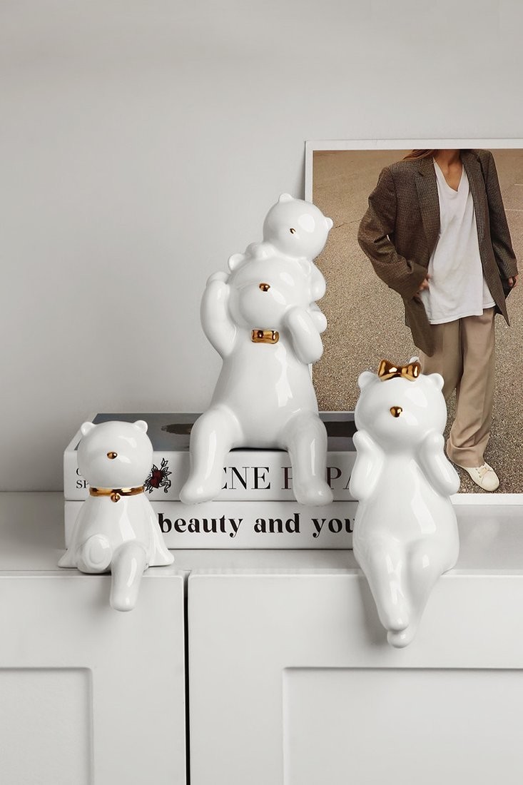 Статуэтка Merry Bear Home Decor Счастливое семейство 30001479