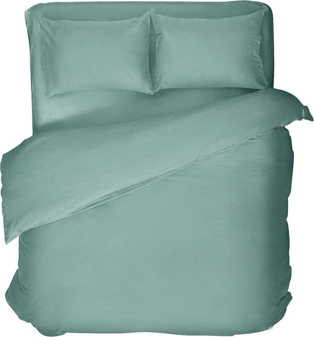 Постельное белье Verossa Melange 180x215 776139 (Emerald)