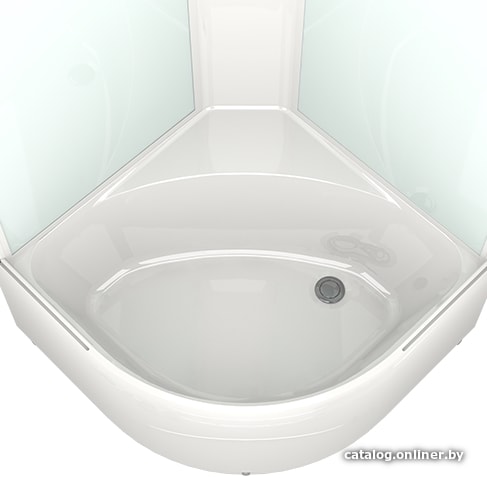 Душевая кабина Domani-Spa Delight 88 High 80x80 (сатин матированное стекло/белый)