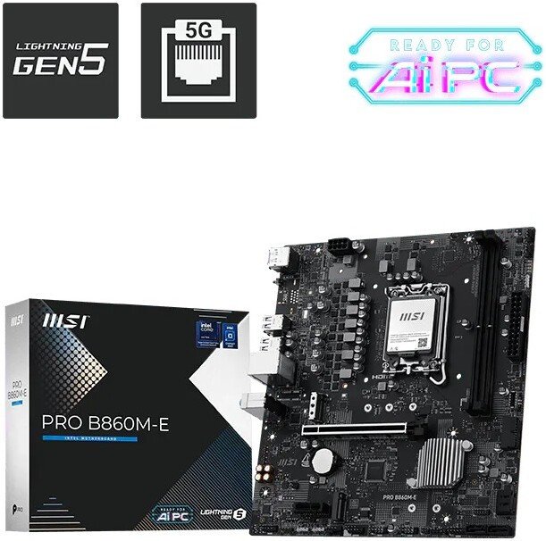 Материнская плата MSI Pro B860M-E