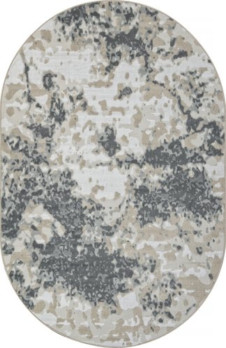 Ковер для жилой комнаты Merinos Cuba F269-OVAL-BLUE (1.5х3)