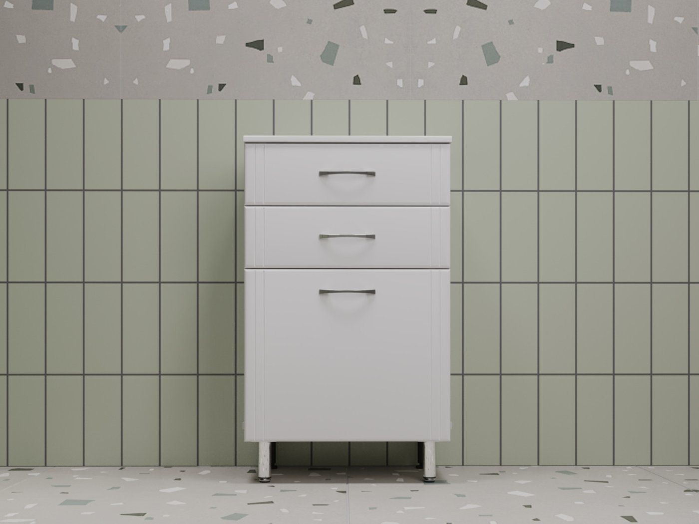 Symbolite Комод для ванной ТН 50 3 ящика