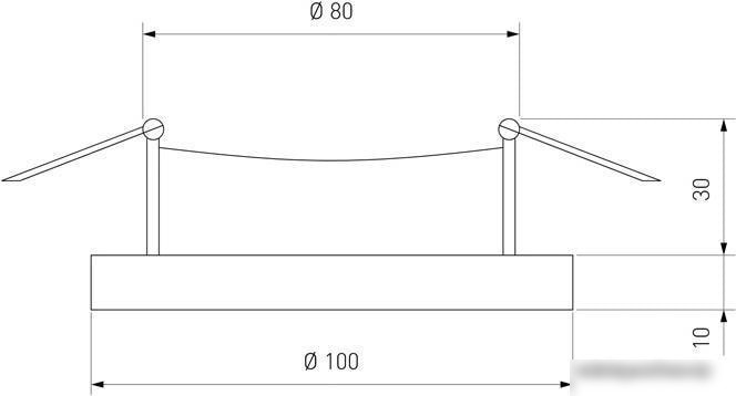 Точечный светильник Elektrostandard 1035 GX53 WH