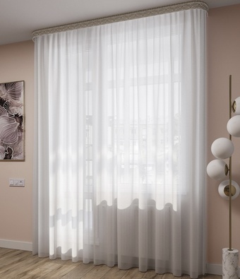 Тюль Legrand Вуаль 5x2.6 м (белый)