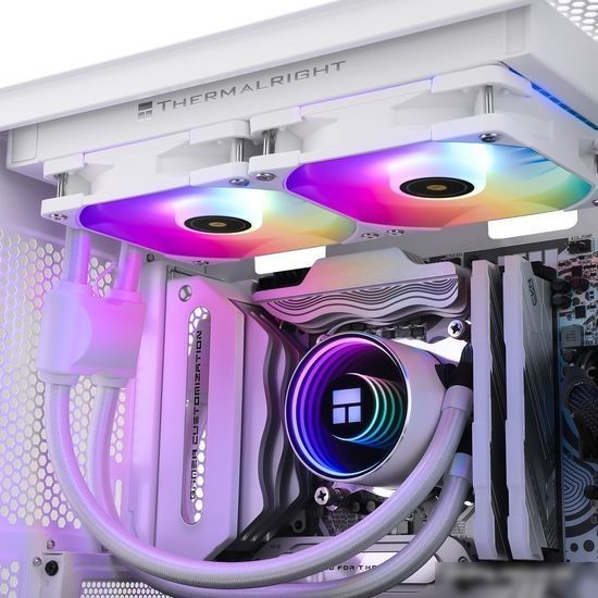 Кулер для процессора Thermalright Frozen Notte 240 ARGB (белый)