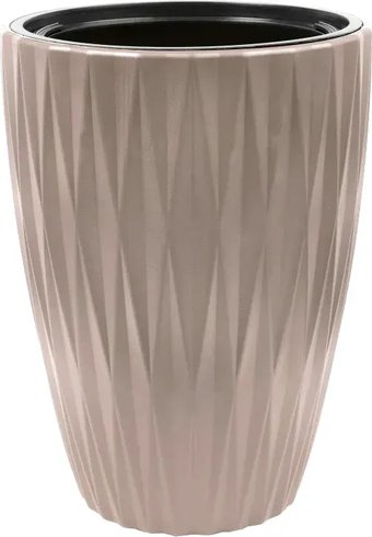 Кашпо Form-Plastic Caro Slim FP-5830-051 (серо-бежевый)