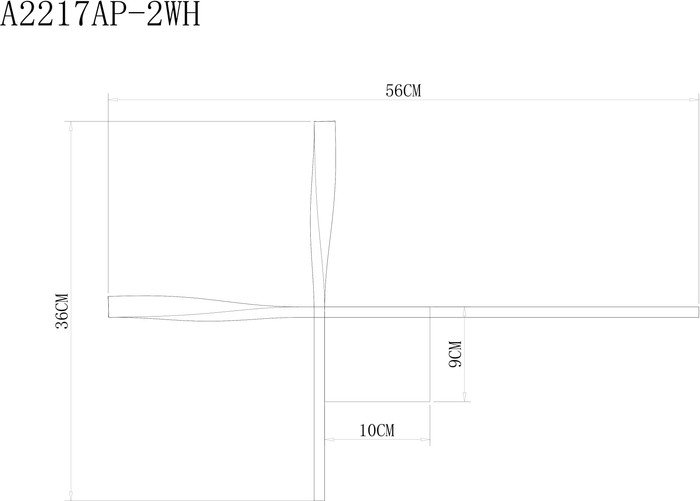 Бра Arte Lamp A2217AP-2WH