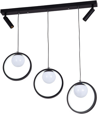 Подвесная люстра LED4U L7103-5 BK