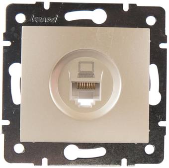 Розетка компьютерная Lezard Karina 707-3088-139