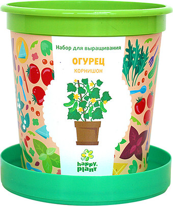 Набор для опытов Happy plant Огурец корнишон hpn-19