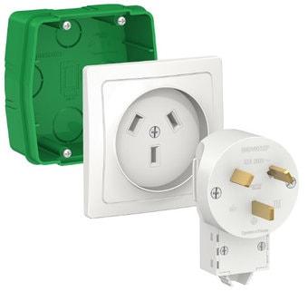 Розетка для электроплиты Schneider Electric Blanca BLNSK013231