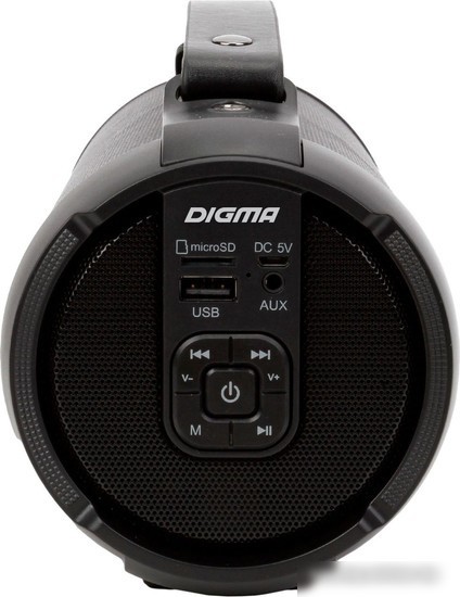 Беспроводная колонка Digma D-PS1520 (черный)