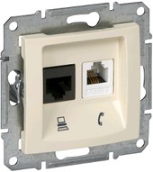 Розетка телефонная Schneider Electric Sedna SDN5100147