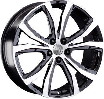 Литые диски Replay TY283 18x8" 5x114.3мм DIA 60.1мм ET 50мм BKF