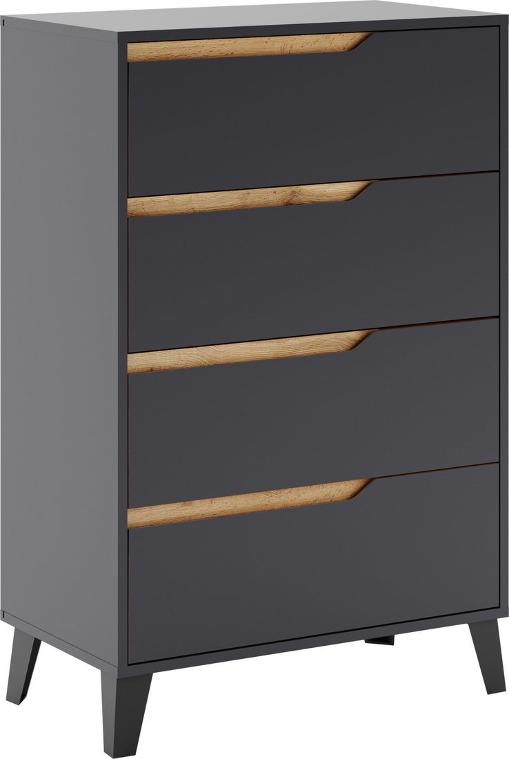 Комод ЭлиГард Eyva 4S (графит)
