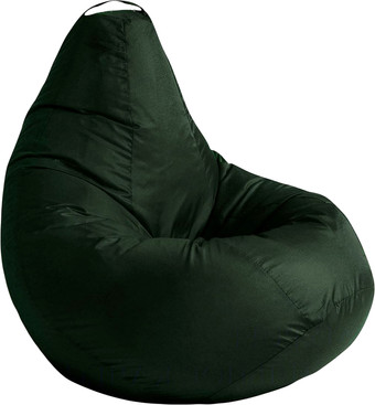 Кресло-мешок Kreslomeshki Груша XL G-120x85-Z (темно-зеленый)