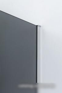 Душевой уголок Cezares SLIDER-AH-2-70/80-90/100-GRIGIO-NERO