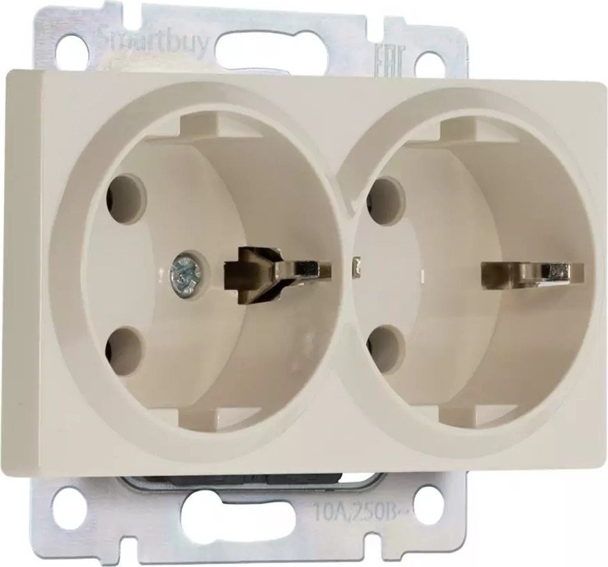 Розетка SmartBuy SBE-05i-16-S2-Z
