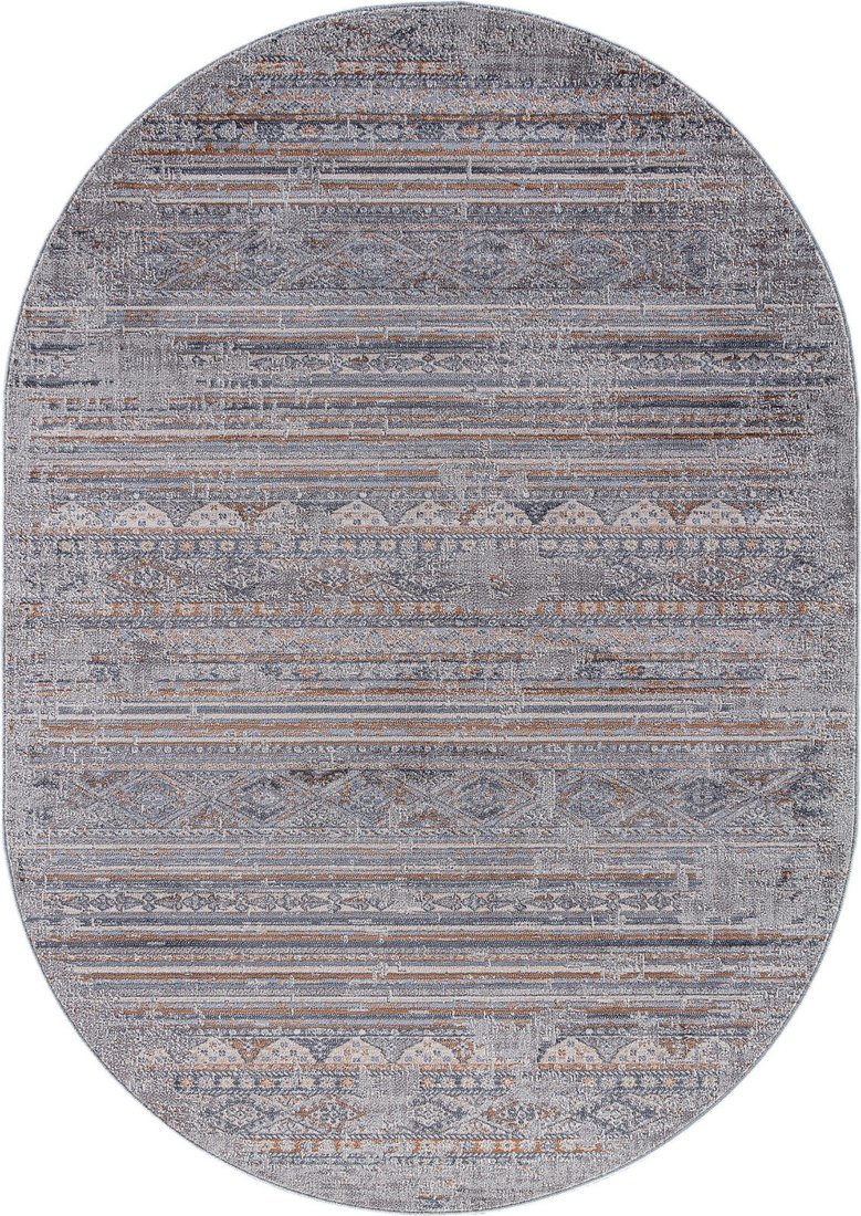 Ковер для жилой комнаты Merinos Zumma F260-OVAL-ORANGE (2.4x3.4)