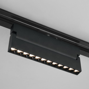 Трековый светильник Elektrostandard Garda 85018/01 (черный)