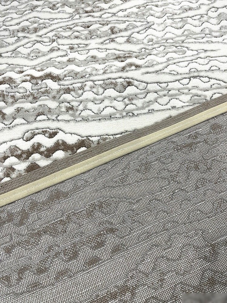 Ковер для жилой комнаты Safyun Calibri BT349-CREAM-BROWN (2x3)