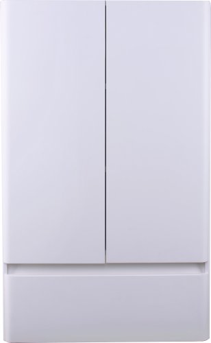 Symbolite Шкаф для ванной Атлантика 100 с ящиком (белый)