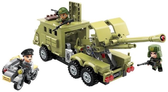 Конструктор Qman CombatZones 21012 Гаубица