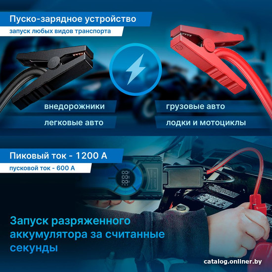 Портативное пусковое устройство TrendVision Start Compressor