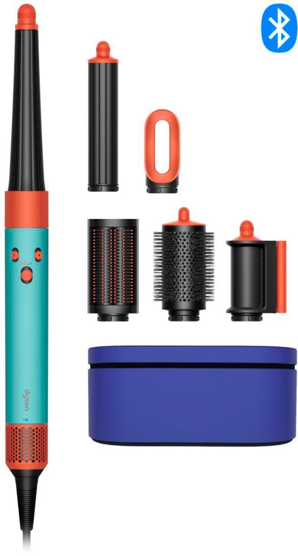 Фен-стайлер Dyson Airwrap Complete Long HS08 i.d. Diffuser (с переходником на евровилку, керамическая патина/топаз)