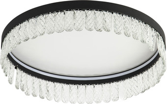 Припотолочная люстра LED4U L8030-500 BK