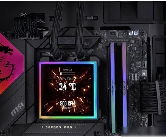 Система жидкостного охлаждения для процессора Lian Li HydroShift II LCD-S 360CL G89.GHS2LCDS36CB.R0
