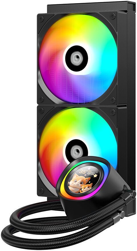 Система жидкостного охлаждения для процессора ID-Cooling FX240 LCD
