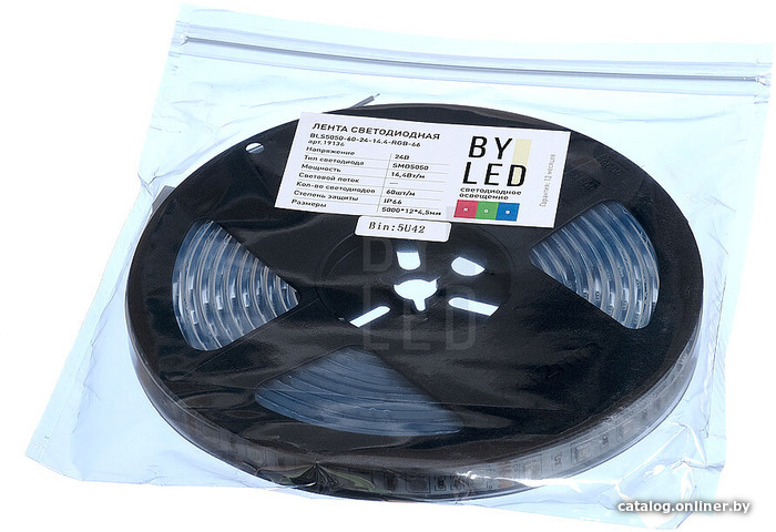 Светодиодная лента Byled BLS5050-60-24-14.4-RGB-66