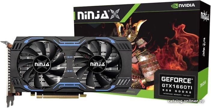 Видеокарта Sinotex Ninja GeForce GTX 1660 Ti 6GB GDDR6 NK166TI66F