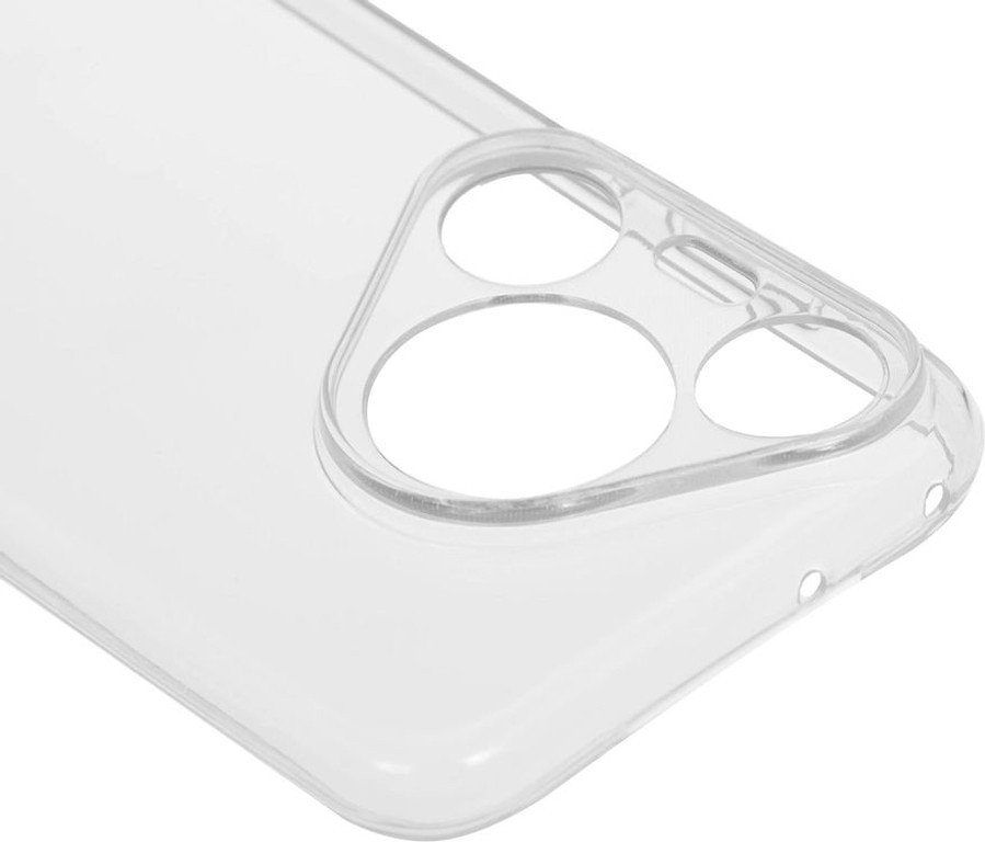 Чехол для телефона BoraSCO Silicone Case для Huawei Pura 70 Pro 73651 (прозрачный)