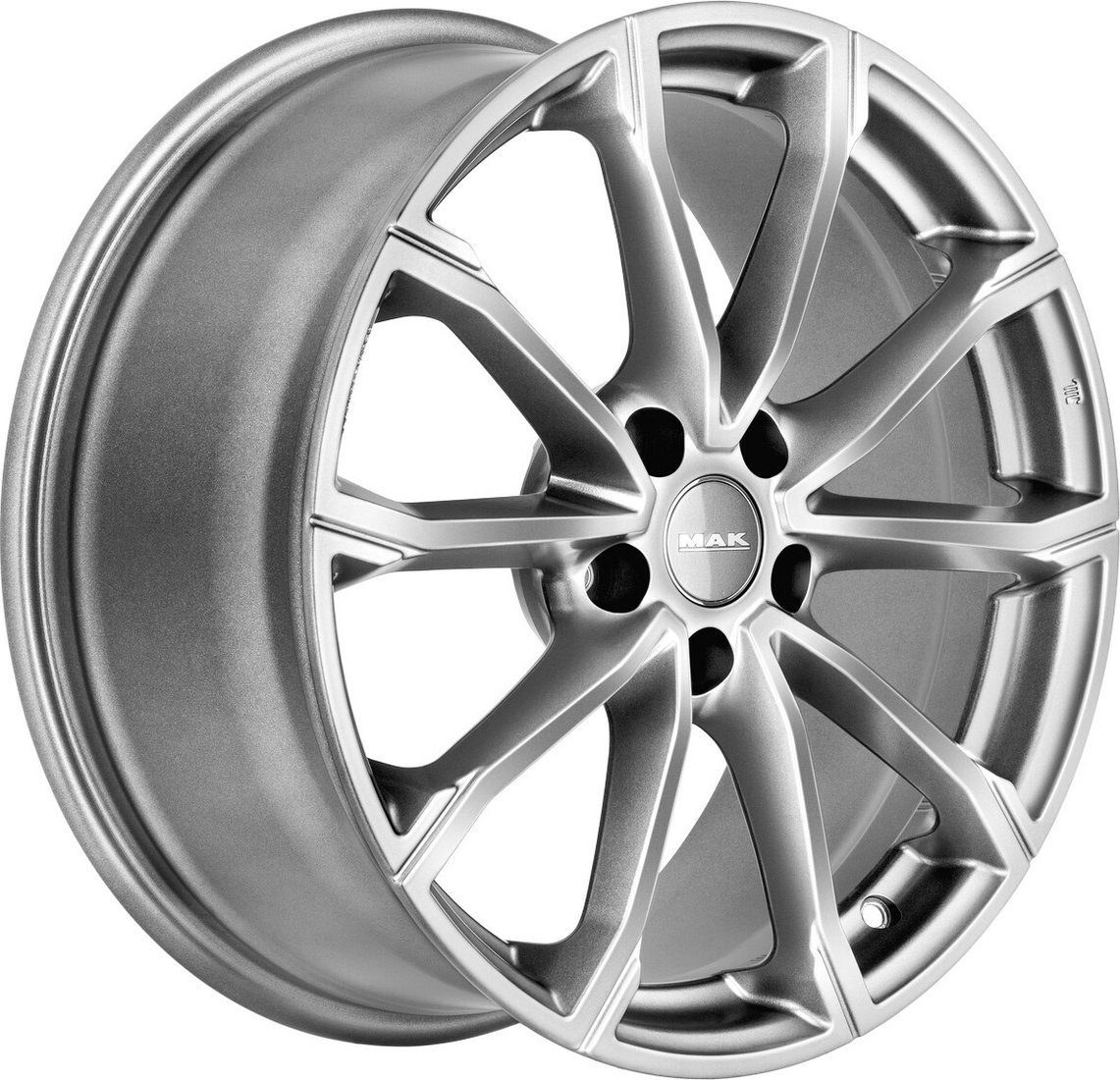 Литые диски MAK DaVinci 19x8" 5x108мм DIA 72мм ET 33мм Light Titan