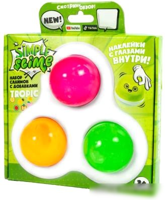 Набор слаймов Slime Simple Tropic S130-70 175 г