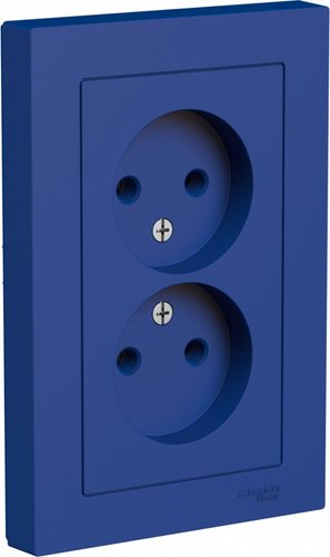 Розетка Systeme Electric AtlasDesign ATN001120 (аквамарин)
