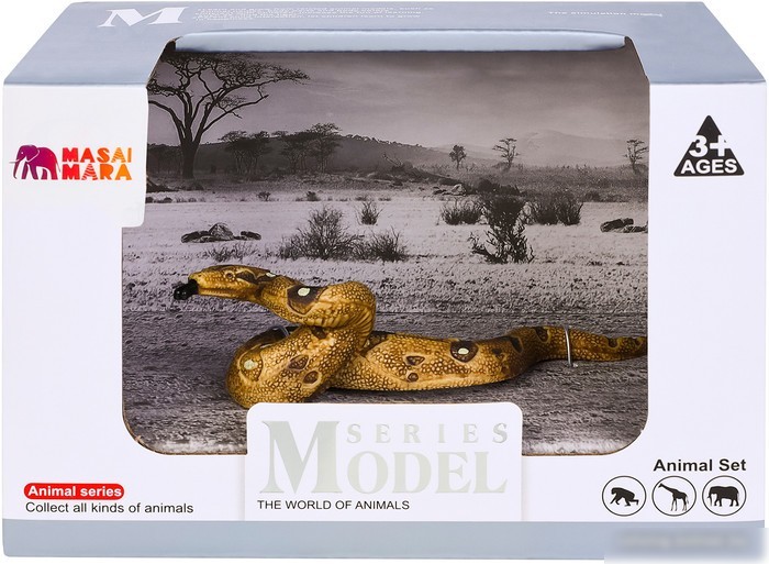 Фигурка Masai Mara Мир диких животных. Змея MM218-151