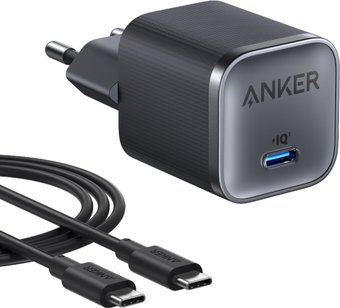 Сетевое зарядное Anker Nano Charger A2692 45W USB Type-C (черный)