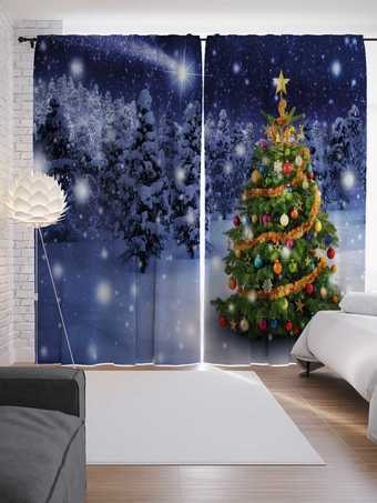 Комплект штор JoyArty Лесная красавица 1.45x2.65 м p_21448_145x265 (2 шт)