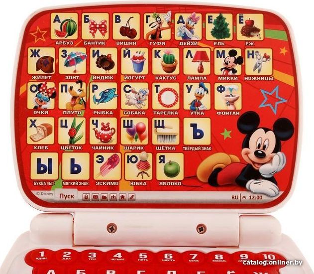 Развивающая игрушка Disney Умный компьютер. Микки Маус и друзья 1406043