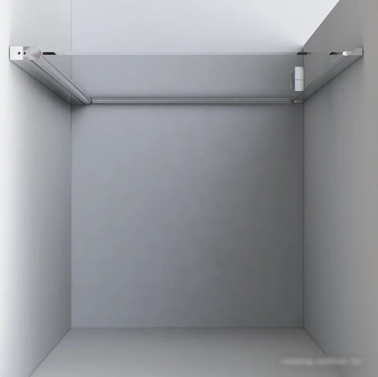 Душевая дверь Vincea Orta VPP-1O800CLB (черный/прозрачное)