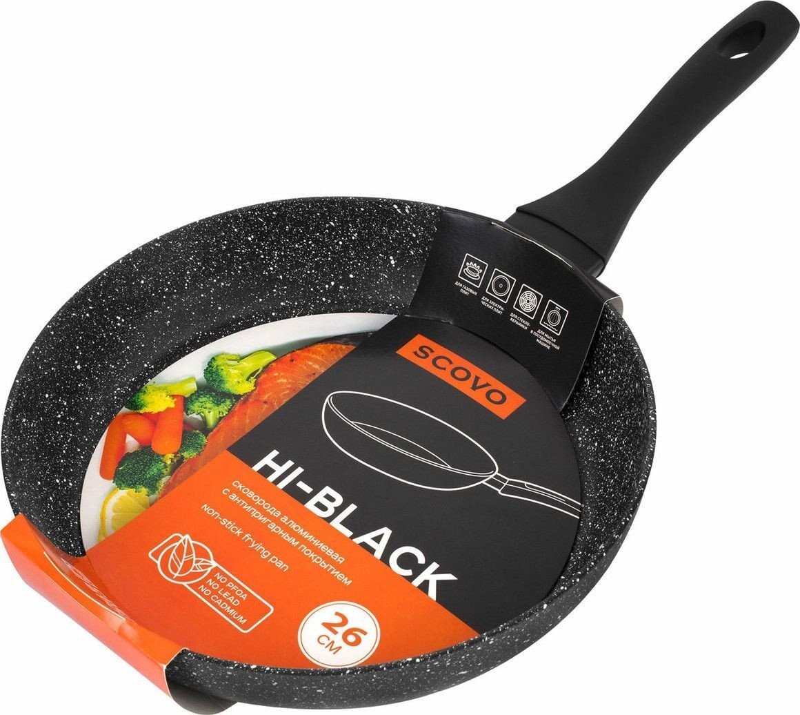 Сковорода Scovo Hi-Black HB-004