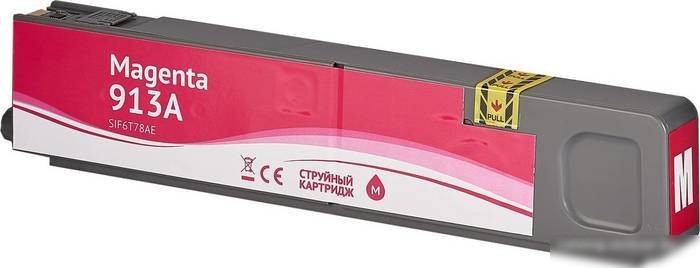 Картридж Sakura Printing SIF6T78AE (аналог HP 913A Magenta)