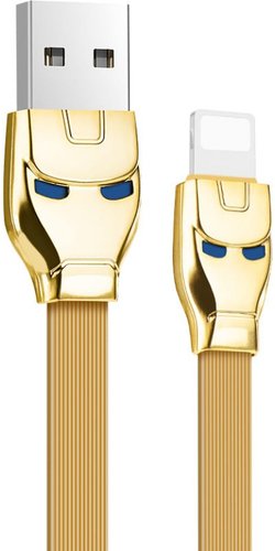 Кабель Hoco U14 USB Type-A - Lightning (1.2 м, золото)